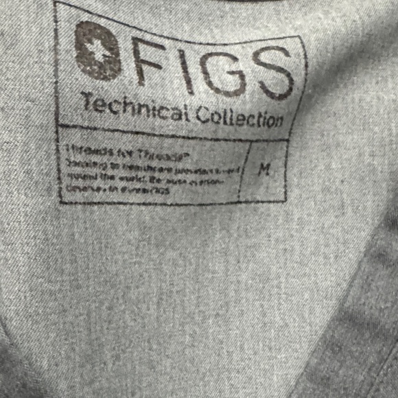 FIGS Graphite Scrub Set - Picture 2 of 4
